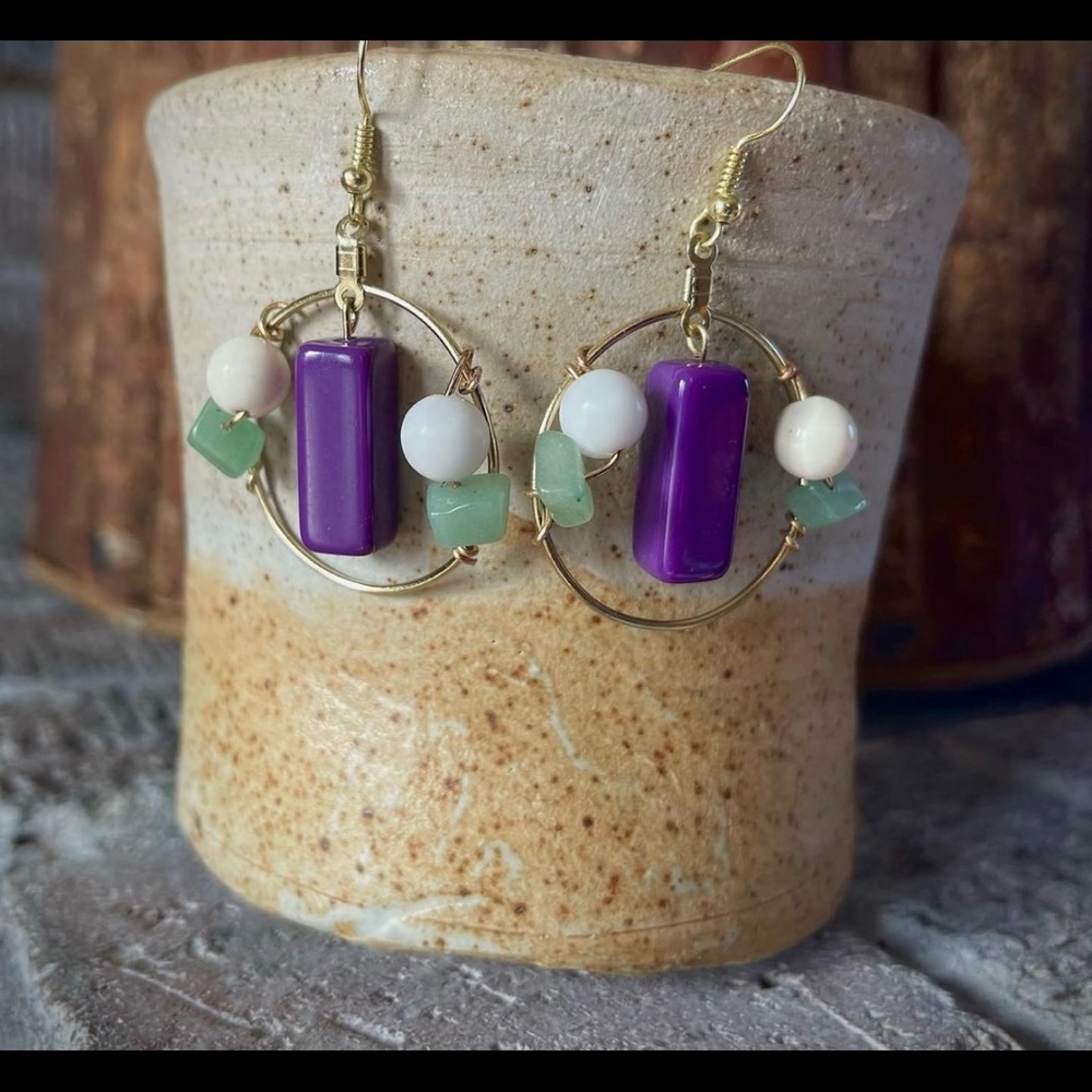 Homemade earrings